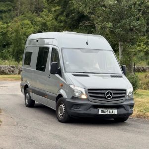Grey Mercedes Sprinter
